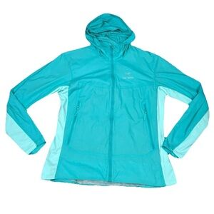 Arc'teryx Atom SL Hoody Full Zip Womens Jacket Blue Size XL